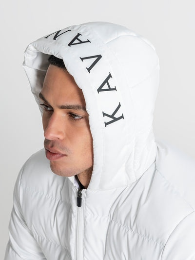 puffers / White KAVANAGH Hoodie Jacket