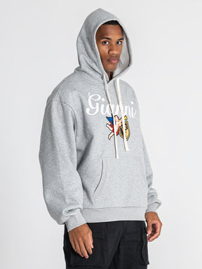 hoodies / Grey Melange Trumpet Hoodie