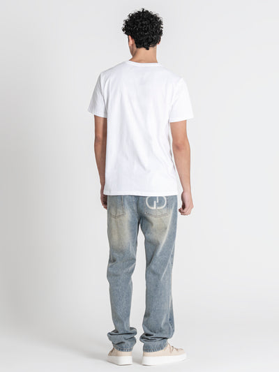 t-shirts / White Micro GG Tee