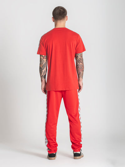 t-shirts / Burgundy Retro Tape Tee