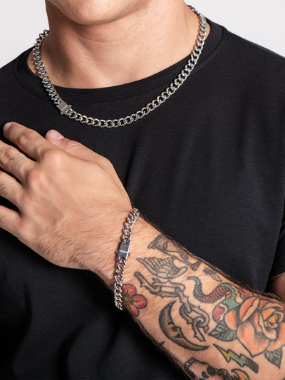 necklaces / Silver Heavy Necklace