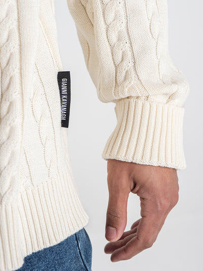 sweats / White Atelier Knit Sweat