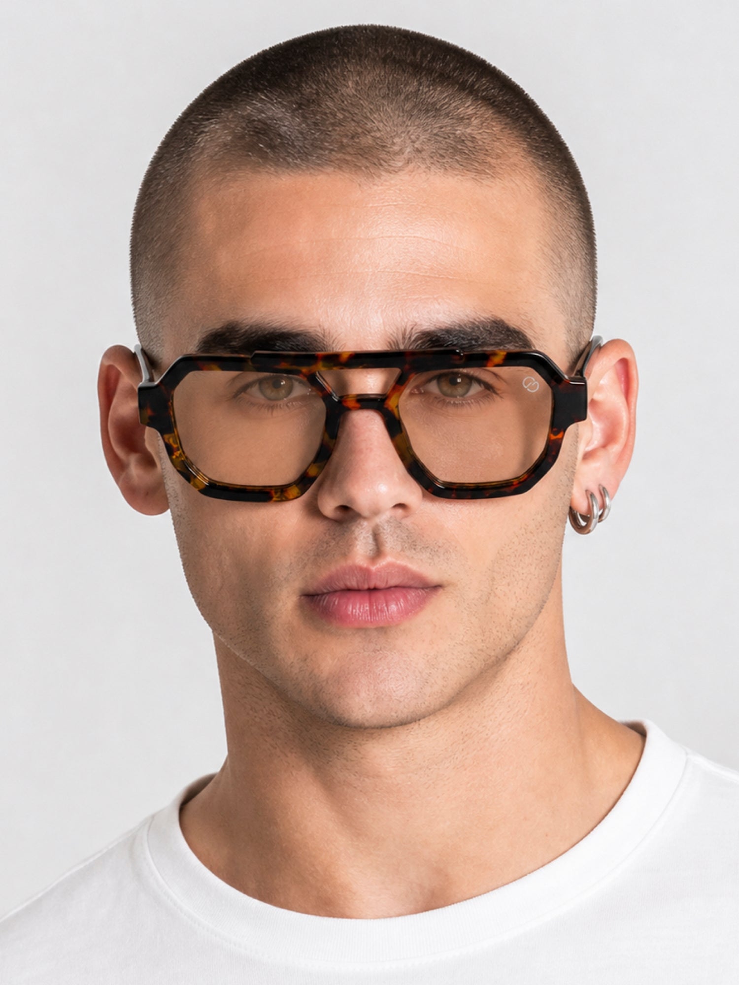 Brown Octo Turtoise Sunglasses