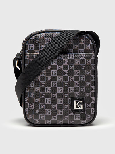bags / Grey iD Clone Vertical Shoulder Bag