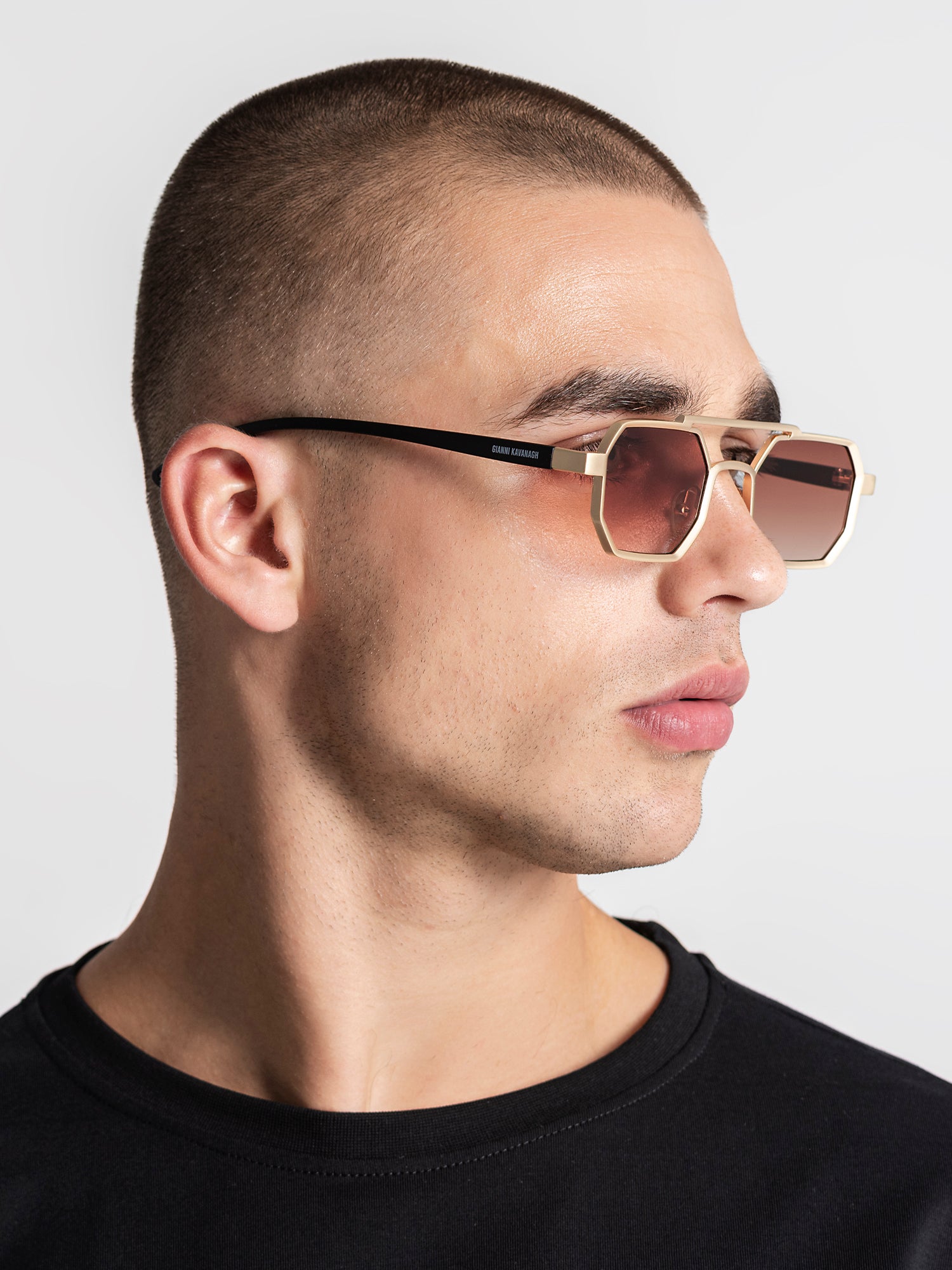 sunglasses / Gold Metal Sunglasses