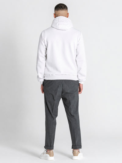 jackets / White Aero Hoodie Jacket