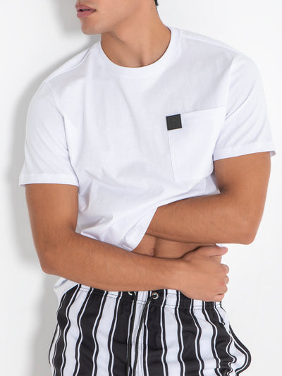 t-shirts / White Pocket Tee