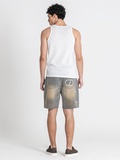 tank tops / White Tactile Tanktop