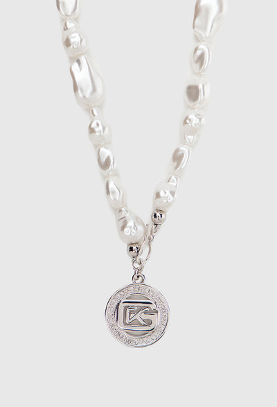 necklaces / Silver Pearls Necklace