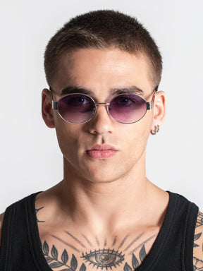 sunglasses / Silver Gatsby Sunglasses