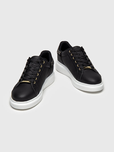 sneakers / Black Crystal Fade Sneakers