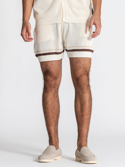 shorts / Grey Soft Court Sneakers