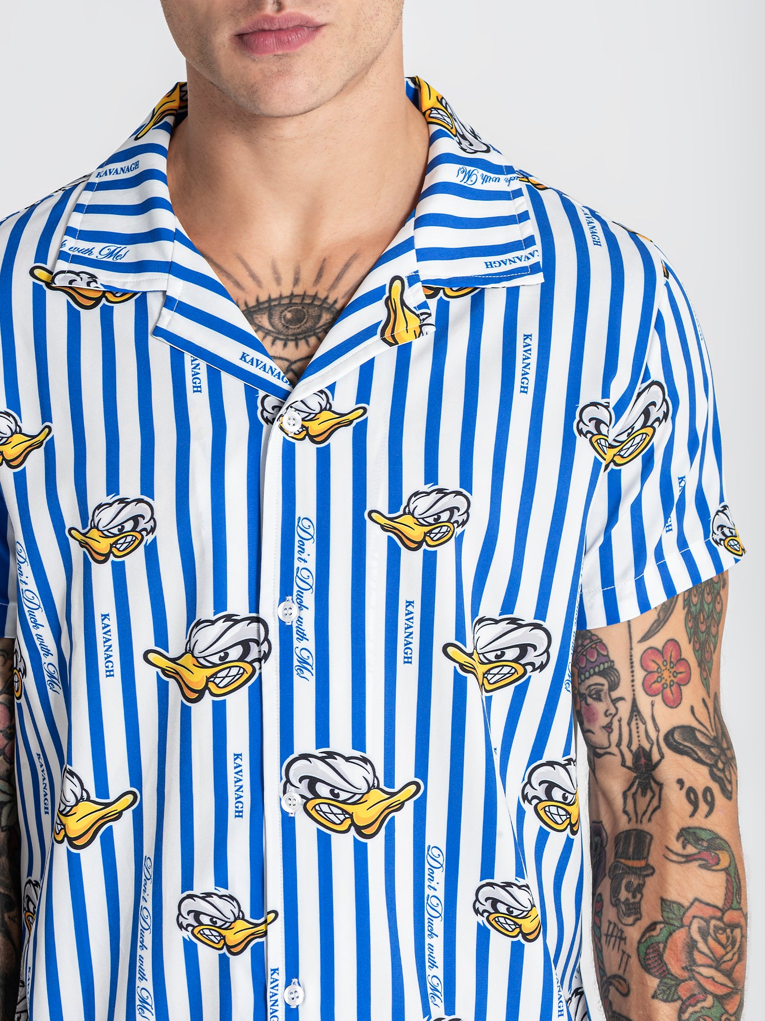 shirts / Blue Grumpy Duck Shirt