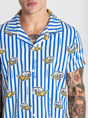 shirts / Blue Grumpy Duck Shirt