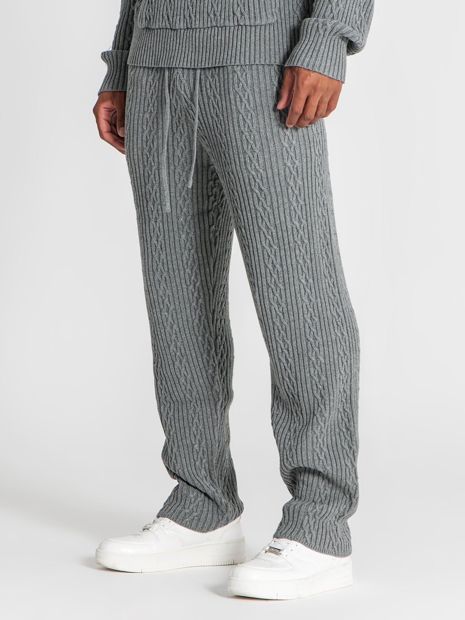joggers / Grey Core Knit Joggers