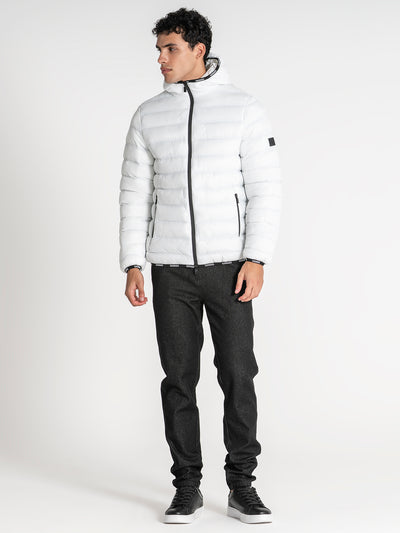 jackets / White Loop 2.0 Hoodie Jacket