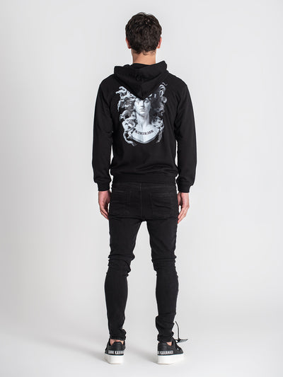 zip jackets / Black Medusa Hoodie Jacket