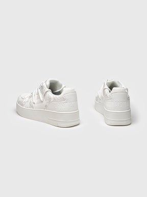 sneakers / White Majestic Wrapped Sneakers