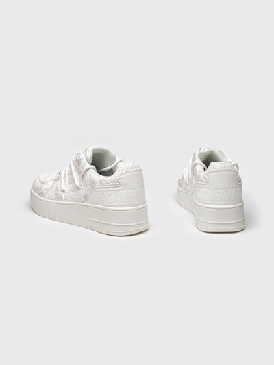 sneakers / White Majestic Wrapped Sneakers