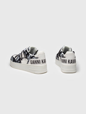 sneakers / Black Majestic Wrapped Sneakers