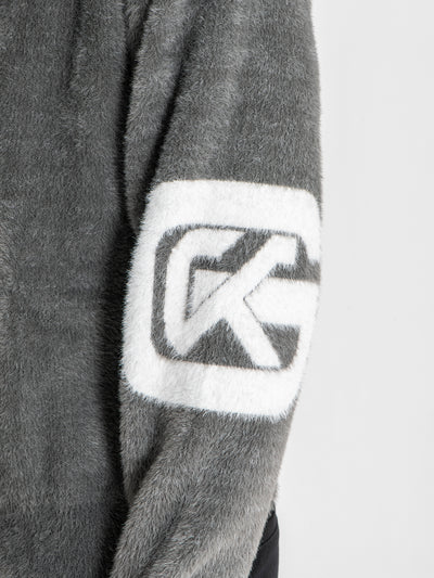sweats / Grey Structure Knit Sweater