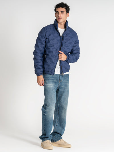 jackets / Blue Code Puffer Jacket