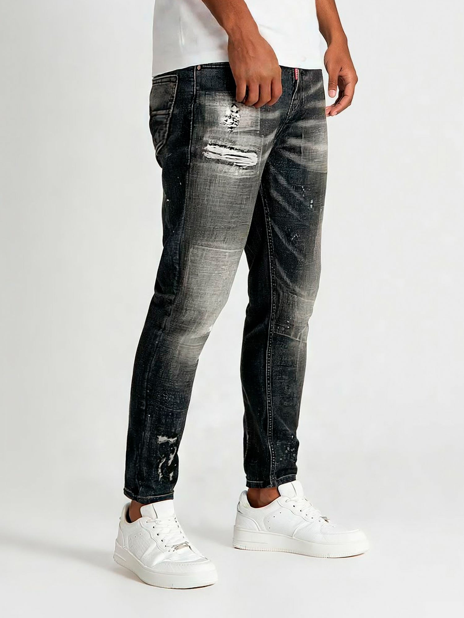 jeans / Black Smile Slim Fit Jeans