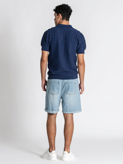 polos / Navy Blue GK Knit Polo