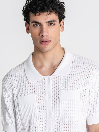 shirts / White Label Knit Set