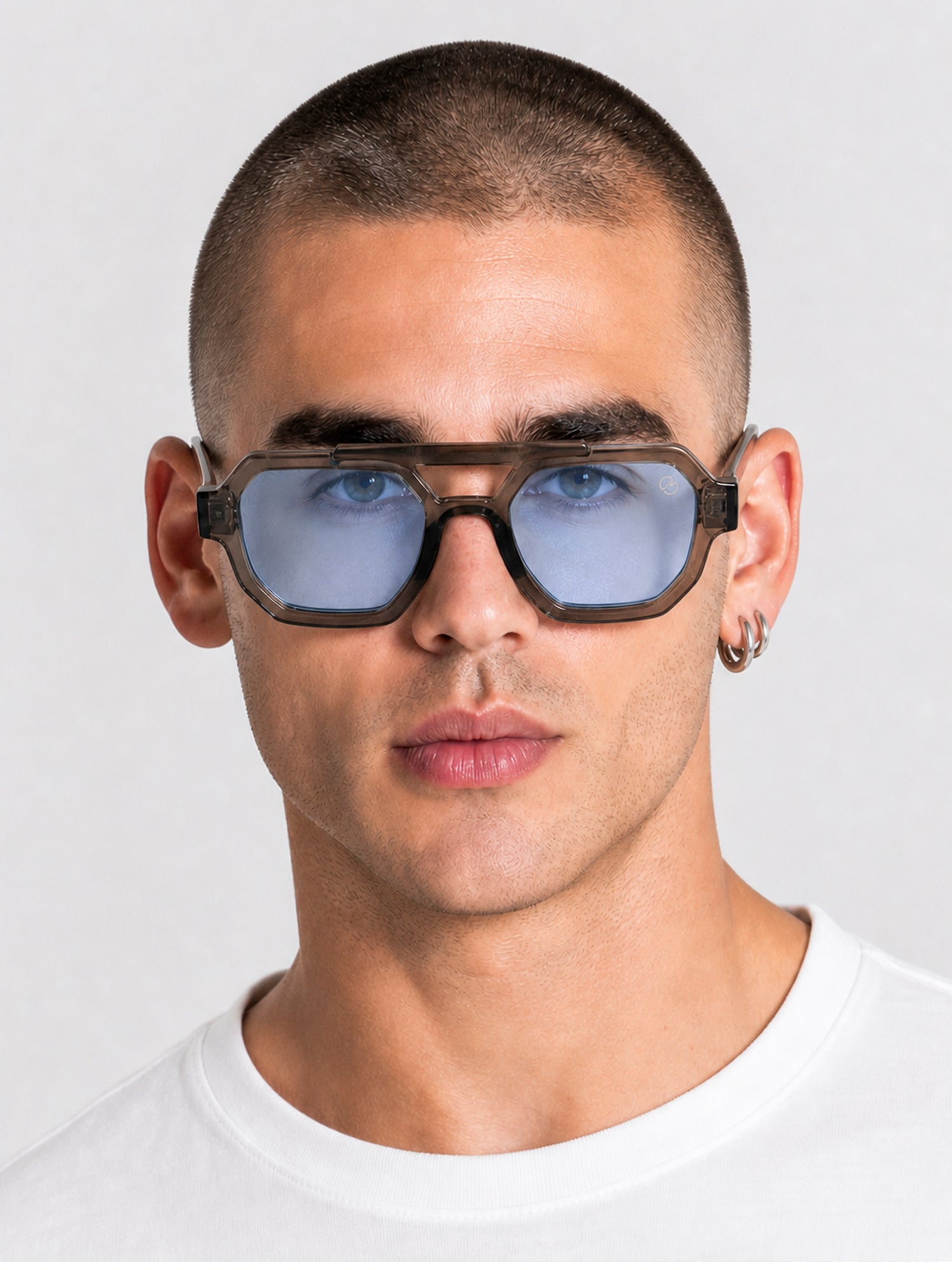 Grey Octo Sunglasses | Sunglasses | GIanni Kavanagh