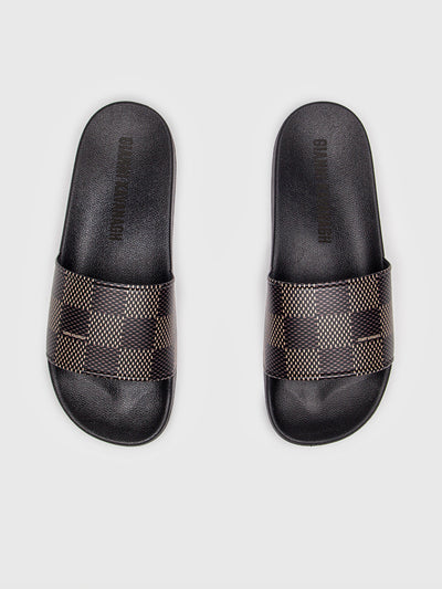 sliders / Brown Piazza Sliders