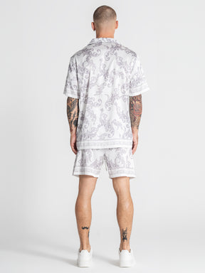 shirts / White Majestic Satin Shirt