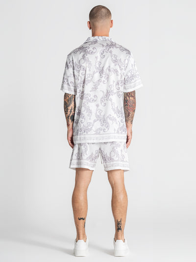 shirts / White Majestic Satin Shirt