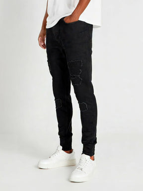jeans / Black Motor Slim Fit Jeans