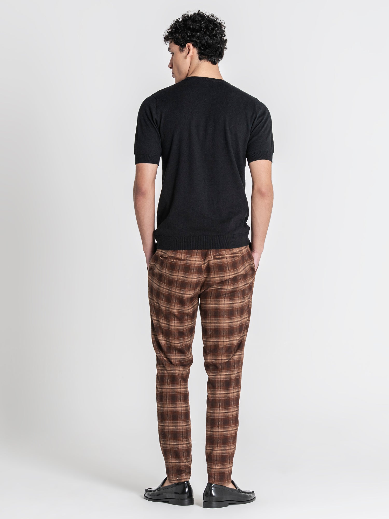 t-shirts / Black Soft Knit Tee