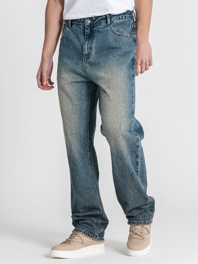 jeans / Dark Blue Vintage Jeans