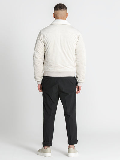 jackets / White Timeless Aviator Jacket
