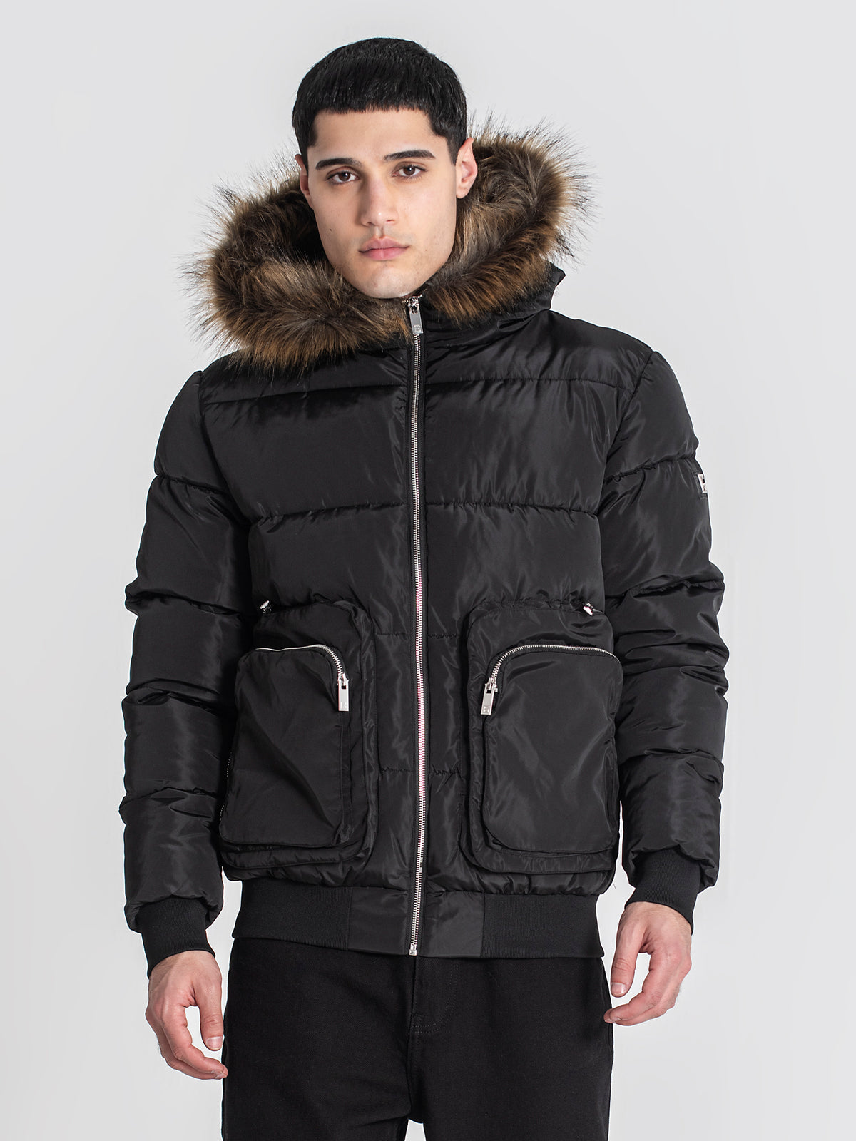 puffers / Black Utility Puffer Jacket