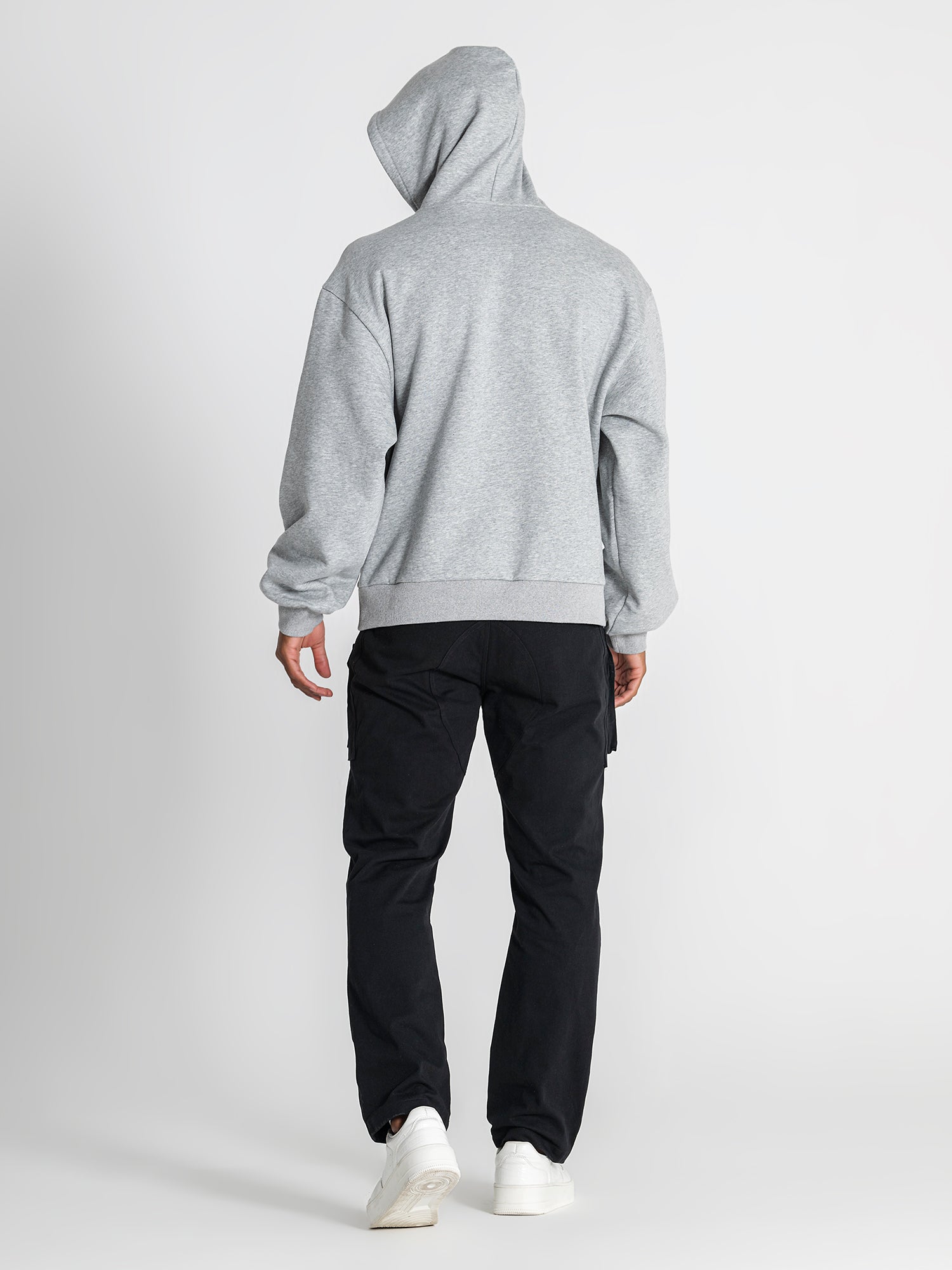 hoodies / Grey Melange Trumpet Hoodie