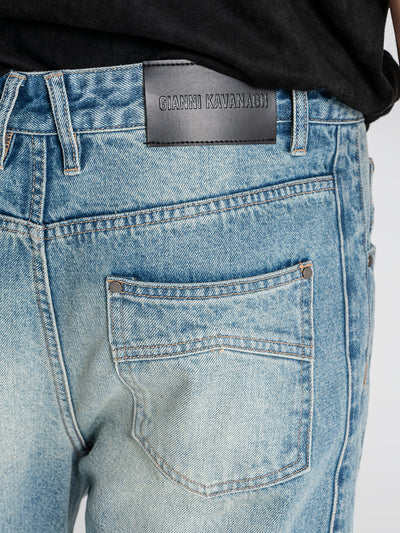jeans / Medium Blue Tape Jeans