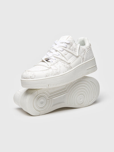 sneakers / White Majestic Wrapped Sneakers