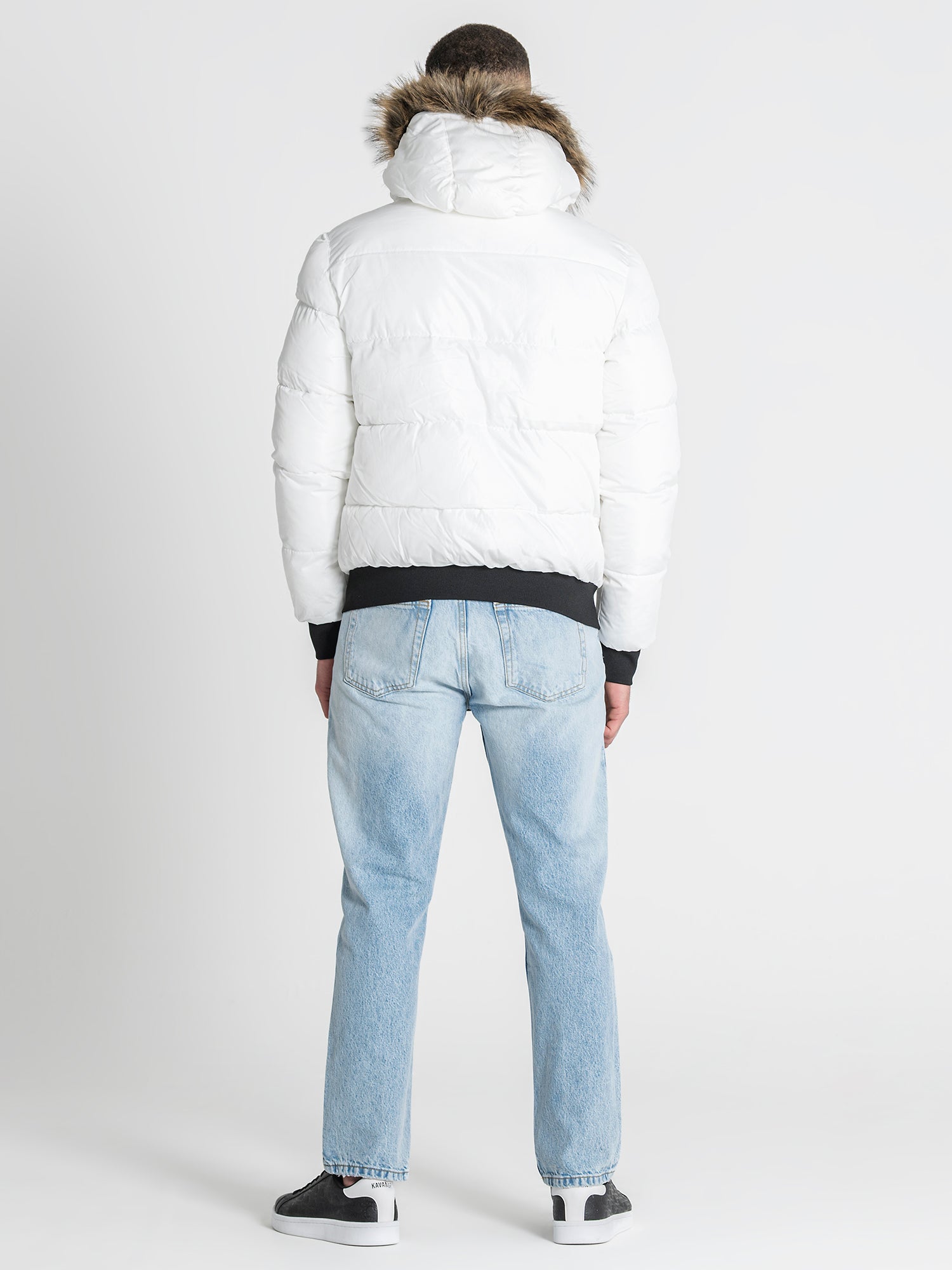 puffers / White Utility Puffer Jacket