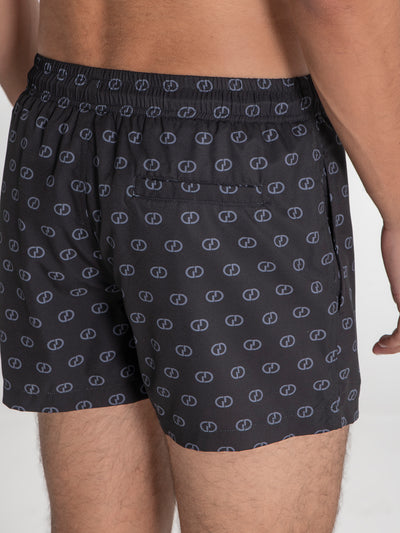 swimshorts / Black GG Mania Swimshorts