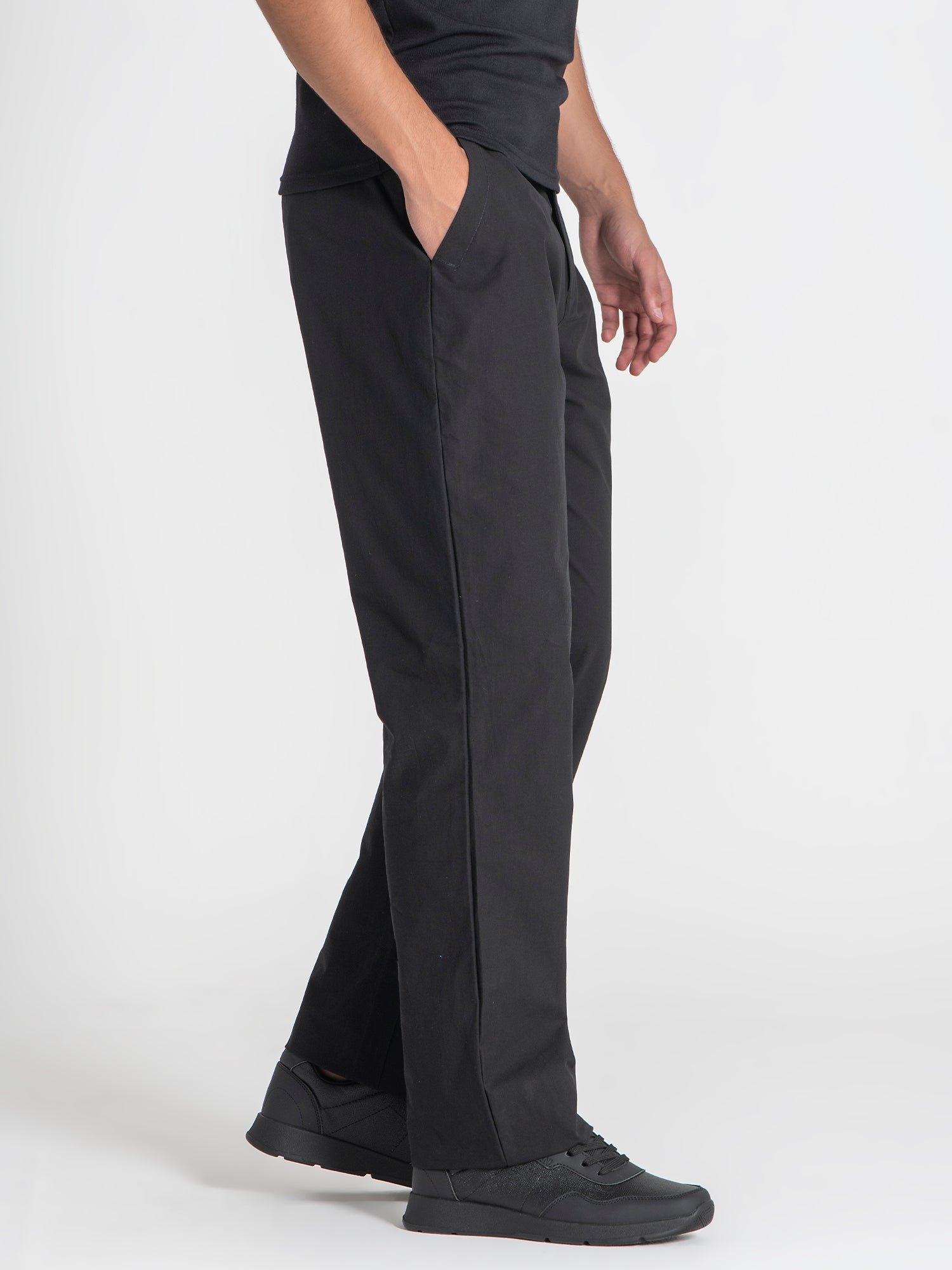 pants / Black Relaxed Pants