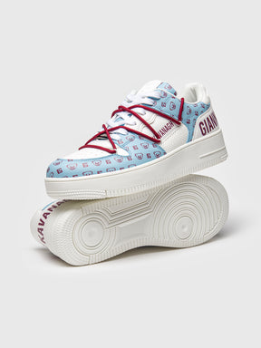 sneakers / Light Blue Bear Wrapped Sneakers