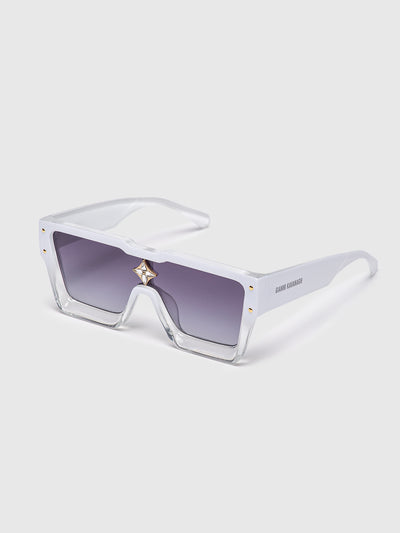 sunglasses / White Prisma Fade Sunglasses