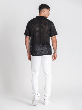 shirts / Black Illusion Shirt
