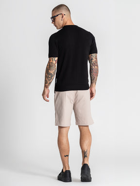 t-shirts / Black Tower Knit Tee