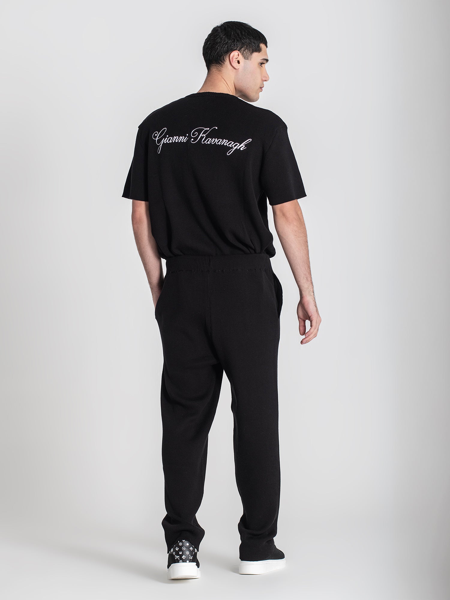 t-shirts / Black Identity Knit Tee