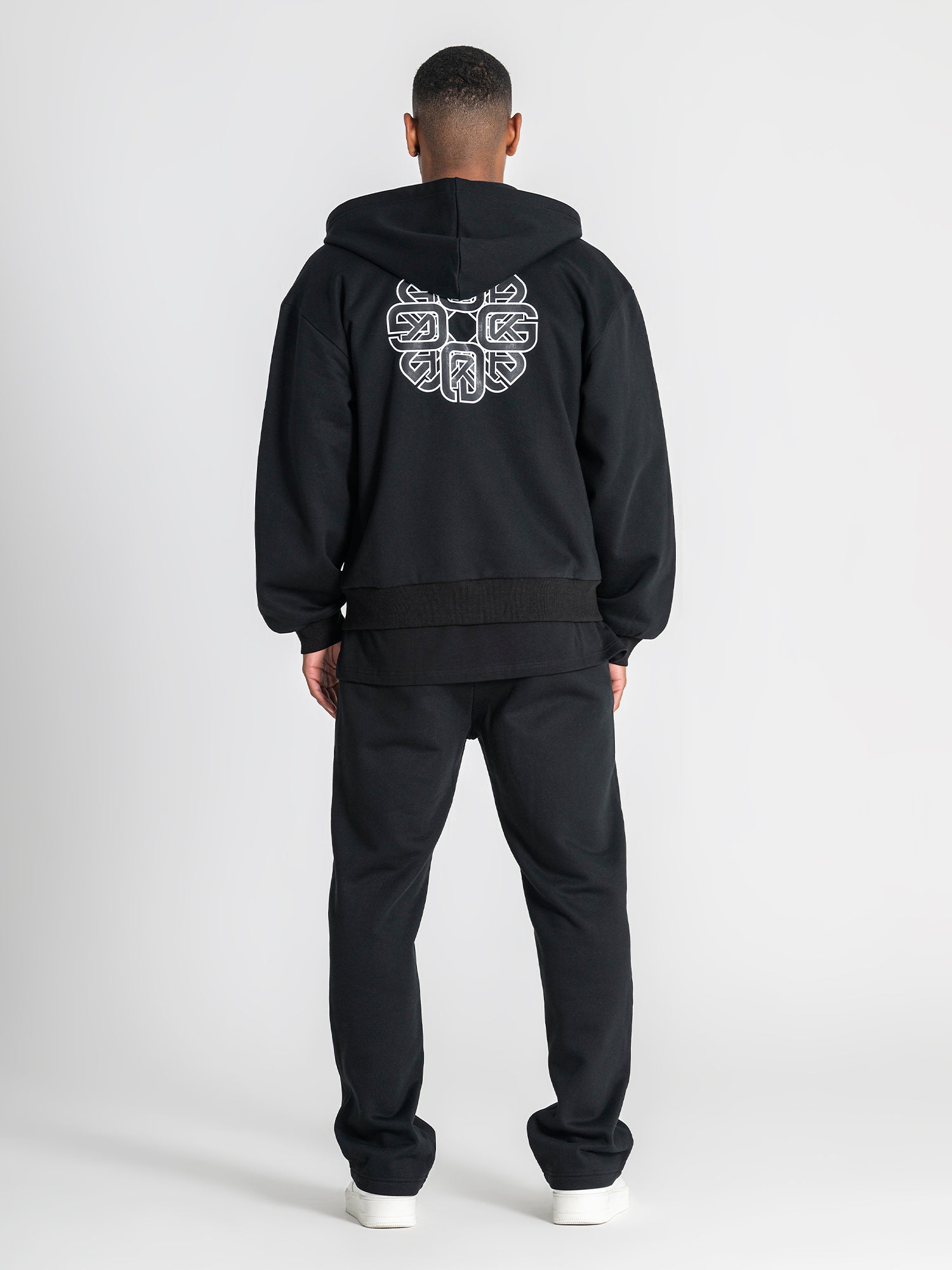 zip jackets / Black Structure Jacket